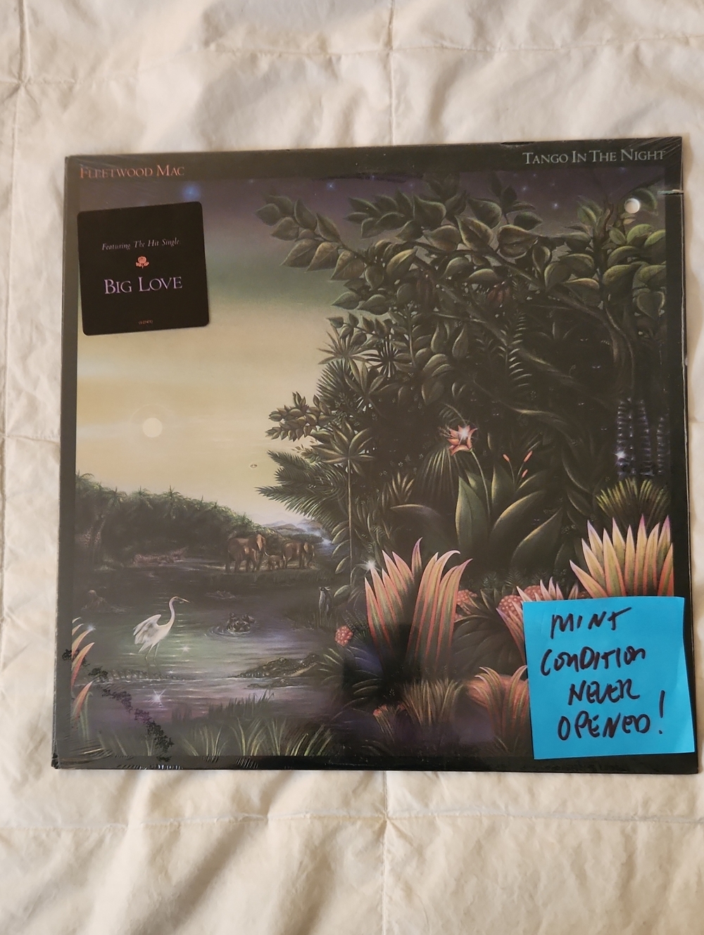 Warner Bros. Fleetwood Mac 'Tango In The Night' Vinyl Cover - Green & Black